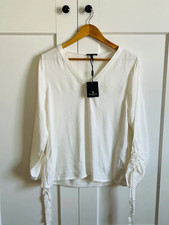 Massimo Dutti white blouse UK