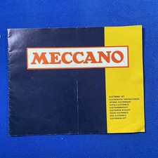 Meccano Instructions For Electronic Control Set