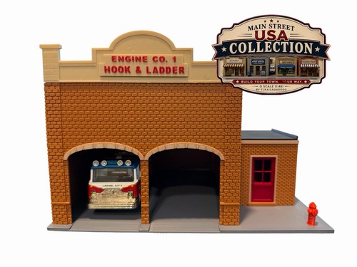 Scale fire station - “fire,