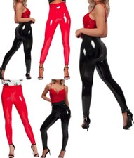 Ladies High Waist Vinyl PVC