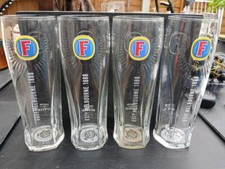 4 X  Fosters Beer Lager Pint