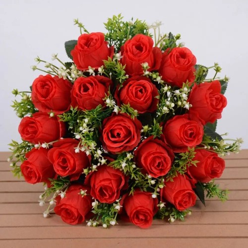 Heads silk rose artificial - silk,