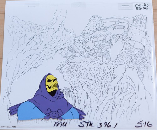 Man vintage animation art - he-,