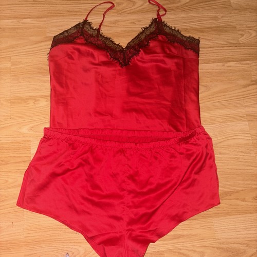 Ann summers red lacey pajama - ann,