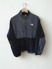 The North Face Windstopper Fleece Jacket XL Black Grey Vintage