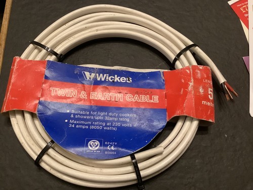 0mm twin earth - earth, cable