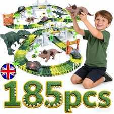 Dinosaur Race Track Car Toy