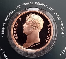 Battle Of Waterloo Commemorative Medal In Original Presentation Folder.