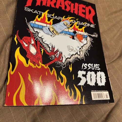 Thrasher skateboard magazine - skateboard,