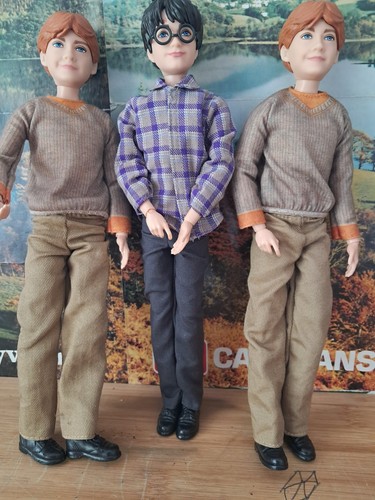 Harry potter figures - 3x,