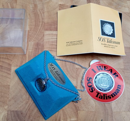 Junior sos talisman - talisman, medical