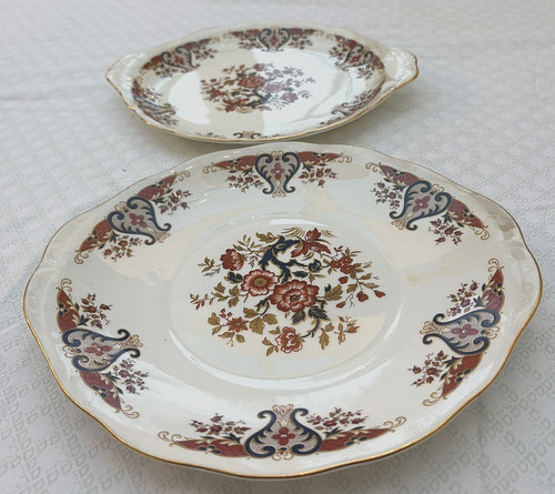 Colclough royale cake plates - royale-2,