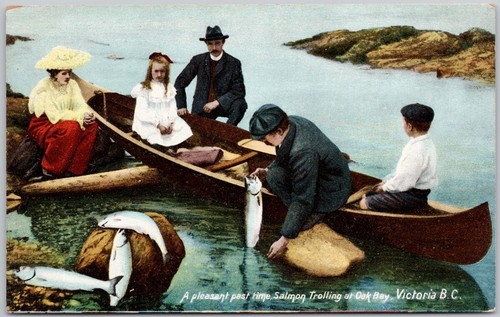 Salmon trolling oak - trolling,
