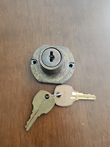 Vintage lock brass - vintage,