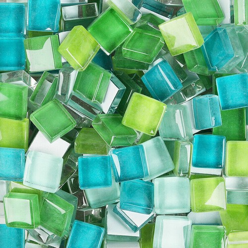 100g 1x1cm stained glass - 100g,