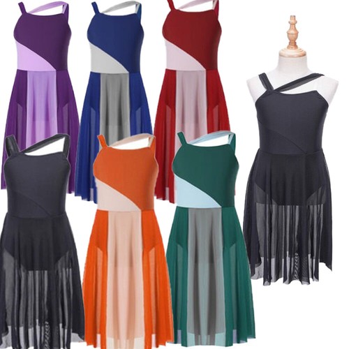 Girls colorblock sleeveless - uk,