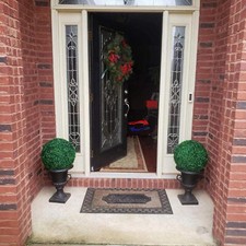 28cm solar powered topiary - powered,