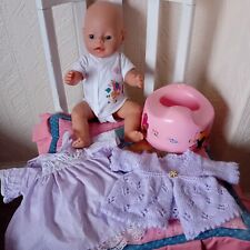 ?Baby Born Doll Musical Potty Original Outfit & Extra Clothes Potty Training?