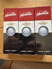 Maxfli Noodle white golf balls