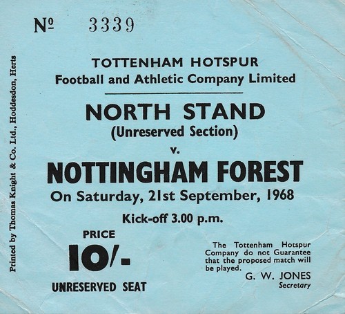 Ticket tottenham nottingham - ticket:,