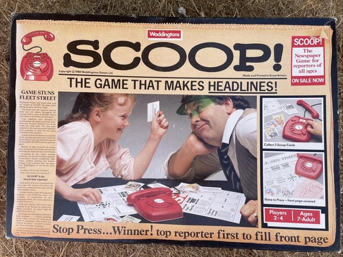 Vintage 1988 scoop - 1988, game