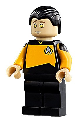 Lego minifigs star trek - star,