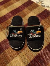 Guinness Toucan Design Slippers.  Size 5/6 . New With Tags.