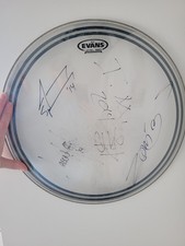 five finger death punch Signed Drum Skin