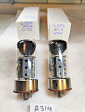 Pair of USED RCA 6550