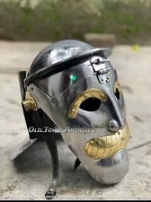 Murmillo Gladiator Helmet Prop Replica 16 ga Steel A156