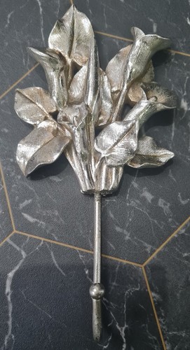 Gold wall hook clothes keys - clothes,