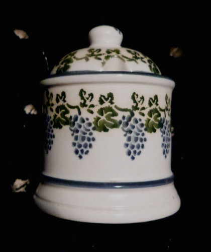 Brixton pottery grapes vine - grapes, &