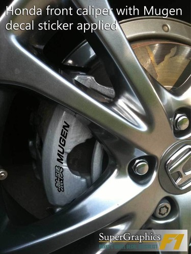 Brake decal stickers - to, fit