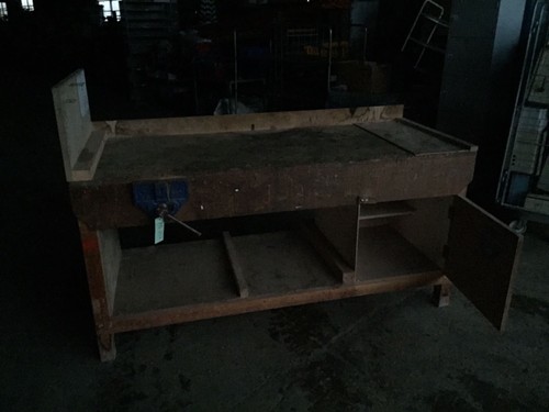 Wooden woodwork bench with - wooden,
