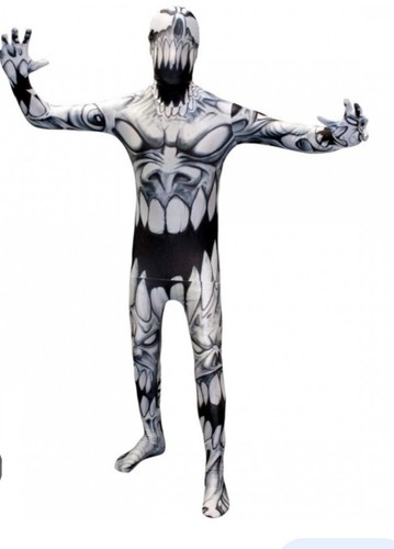 Mouth scary monster morphsuit - mouth,