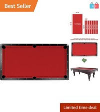 Red Saturn II Billiards Cloth