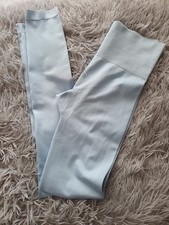 Ladies Primark Sports Tights 2XS Pale Blue Excellent Condition Worn Once