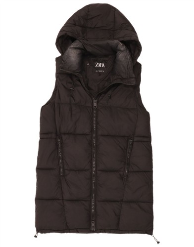 Zara womens longline hooded - zara,
