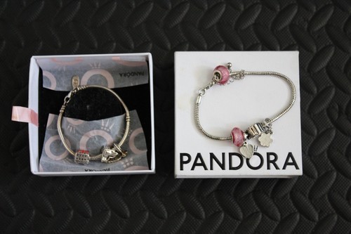 Two pandora bracelet with - pandora,