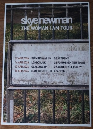 Skye newman concert - newman, poster