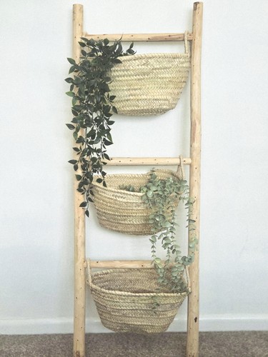 Decorative storage ladder with