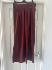 Primark Burgundy Wide Leg