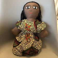 African lady handmade ragdoll - lady,