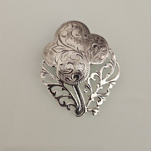 Vintage silver siam brooch - vintage,