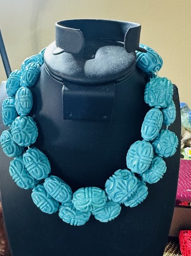 Turquoise necklace shou - turquoise, necklace~shou