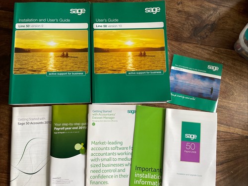 Sage accounts manuals - sage,