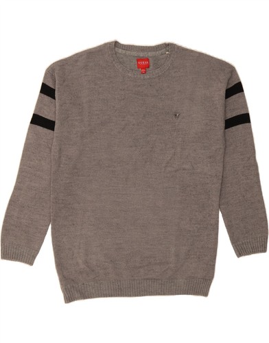 Guess mens crew neck jumper - crew,