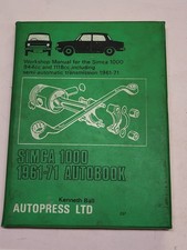 Autobooks - Simca 1000