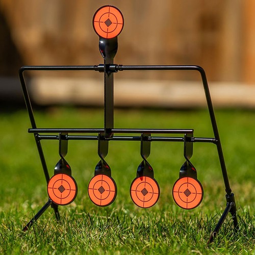 Self resetting shooting target - shooting,