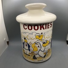 Vintage Marked USA McCoy Pottery Popeye Cookie Jar